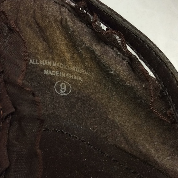 Maurices Ladies Brown Ruffled Open Toe Heels Sz 9 - Picture 8 of 8